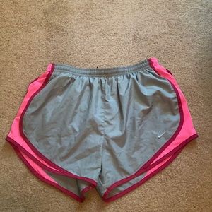 Size medium, dry fit Nike running shorts